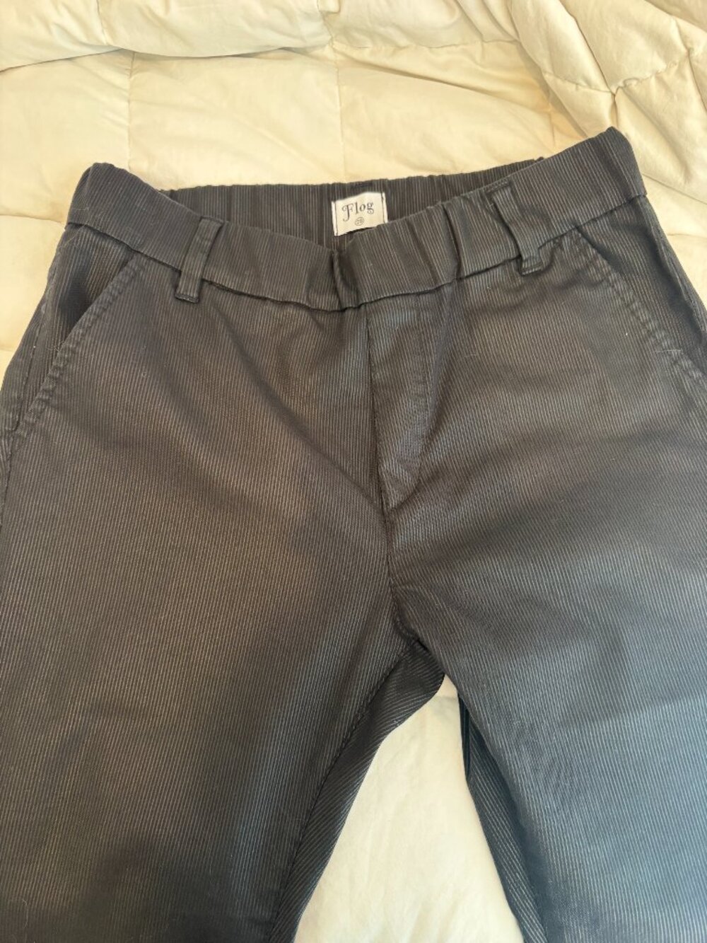 Flog Black Pinstripe Dress Pants – Size 29